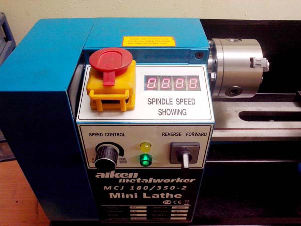 Aiken-180 Загальний вигляд токарного верстата